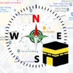 Logo of Qibla Compass android Application 