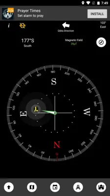 Qibla Compass android App screenshot 6